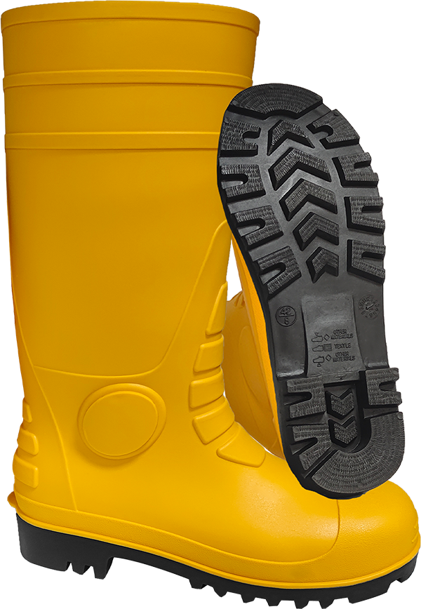 How many degrees is the heat resistance temperature of PVC rain boots