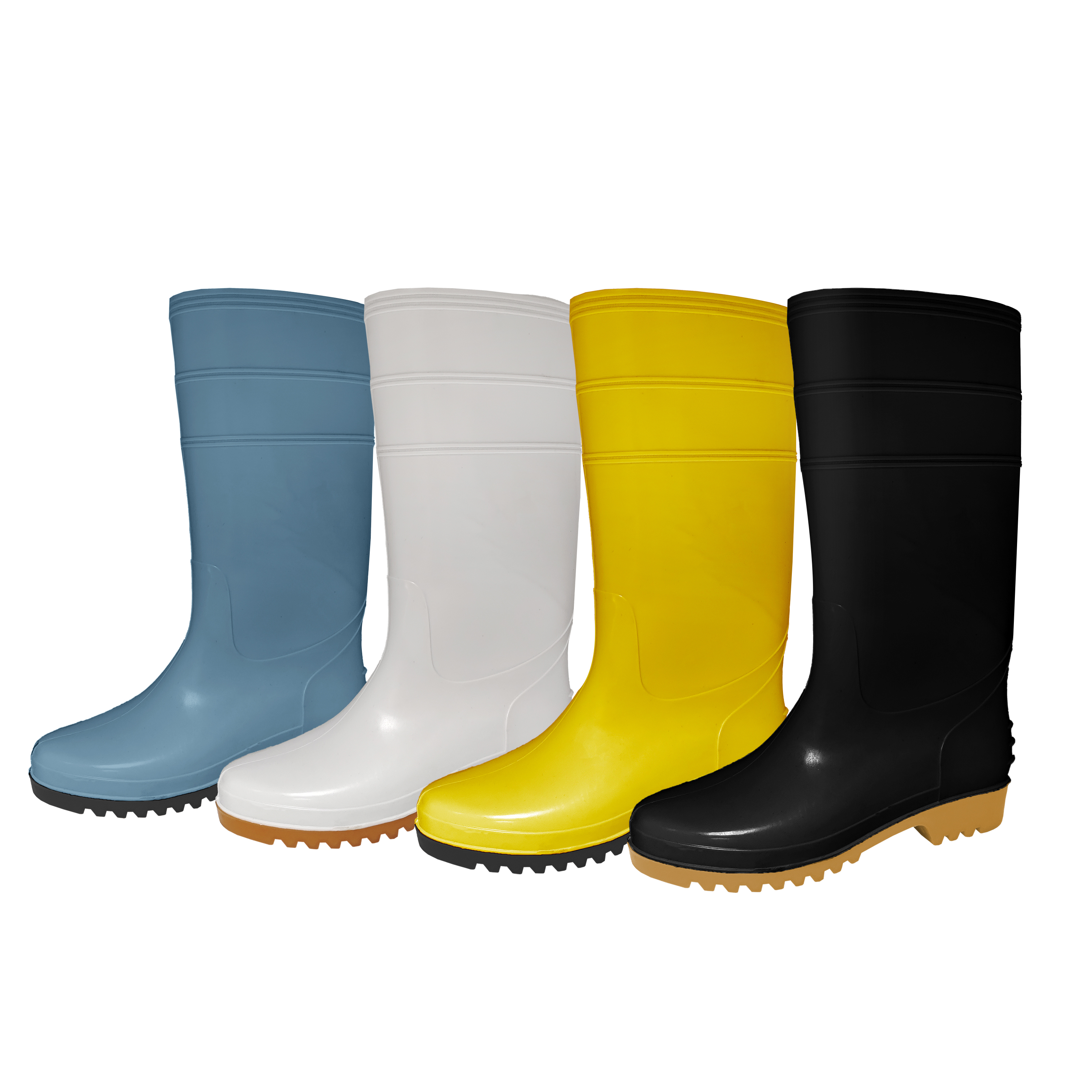 How flexible is PVC rain boots?